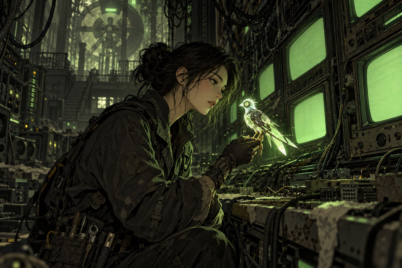 Ghost Protocol — original animation concept art